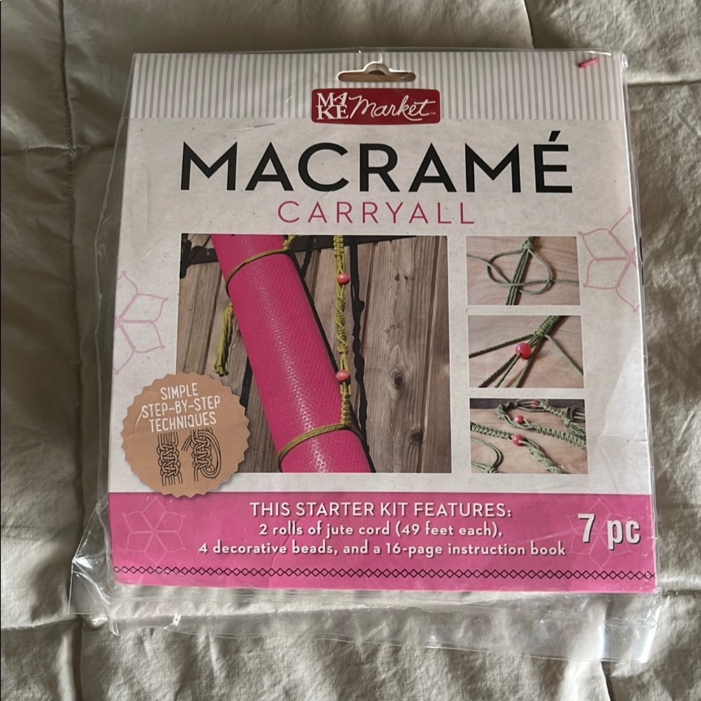 Make Market Macramé Carryall Kit